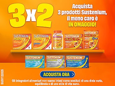 La Miglior Promo sulla linea Sustenium